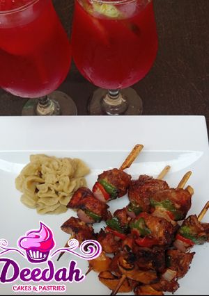Chicken kebab ainihin hoton girkin