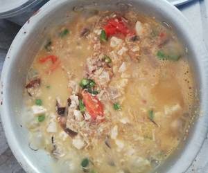 Resep Populer Sayur oblok oblok jantung pisang, tahu, tempe, teri, kacang panjang Gurih Mantul