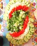 تزیین سالاد فصل🥗