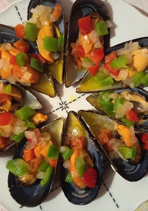 Una foto de Mejillones a la Vinagreta
