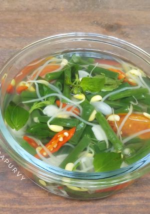 Foto resep Sayur Bening Kacang Panjang