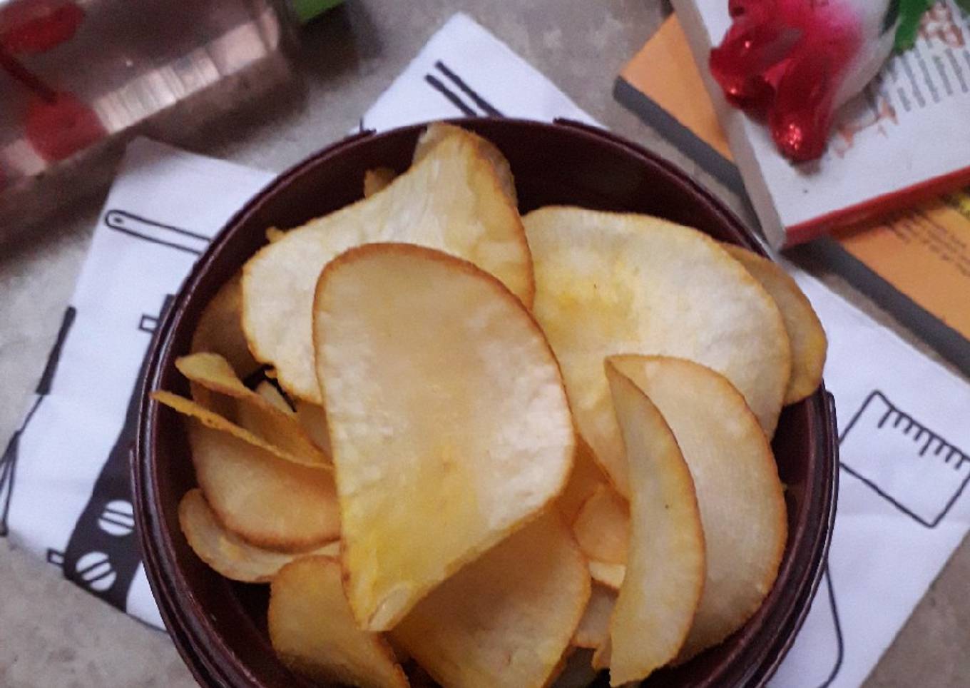 Keripik singkong keju