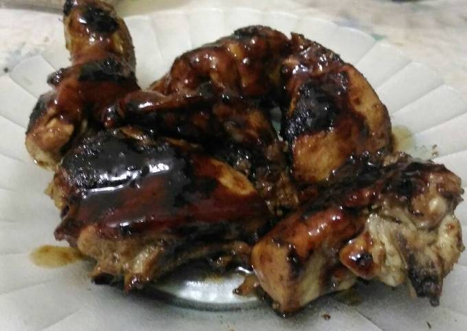 Ayam bakar kecap simple