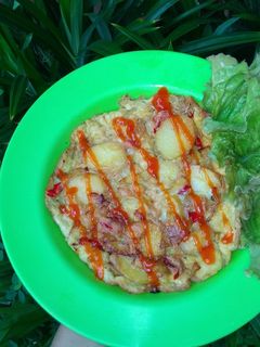 Foto resep Telur Dadar Spanyol