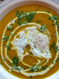 Una foto de Crema de Zapallo