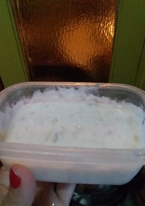 Una foto de Crema casera para bebe fácil