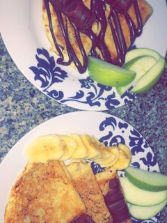 صورة لوصفة طريقة عمل الكريب الصحيحه