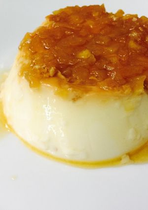Hình của món Flan Táo.