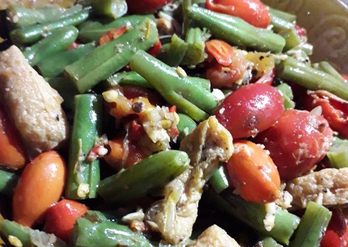 Resep Sayur Buncis Dengan Kulit Melinjo Oleh Dapur Sederhana Cookpad