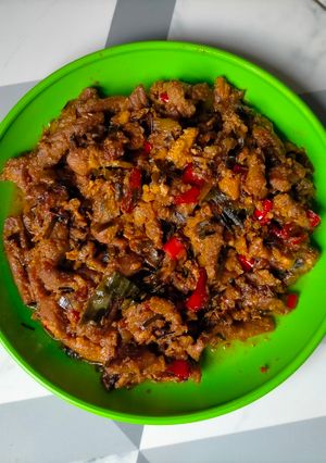Foto resep Tumis Daging Telur