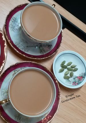 A picture of Ginger Cardamom Tea.