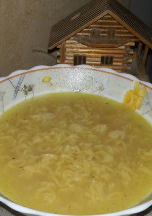 صورة لوصفة اندومي🍲
