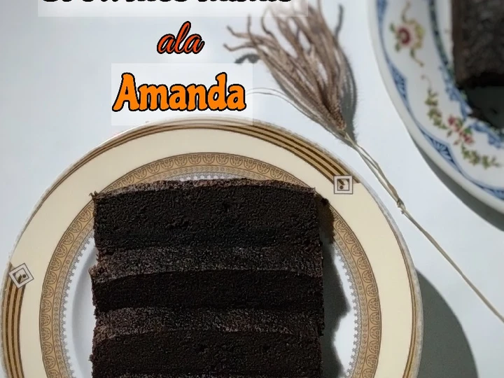 Langkah Mudah untuk Membikin Resep Brownies Kukus ala Amanda yang Uenak Anti Ribet, Uenak Banget