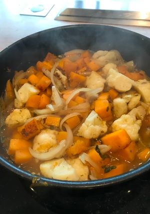 Une photo de Sauté de légumes d'hiver