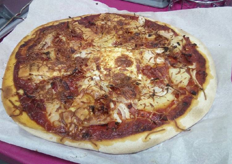 Maxi pizza de &#34;Pan y pillaó&#34;