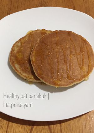Foto resep Healthy oat panekuk/pancake