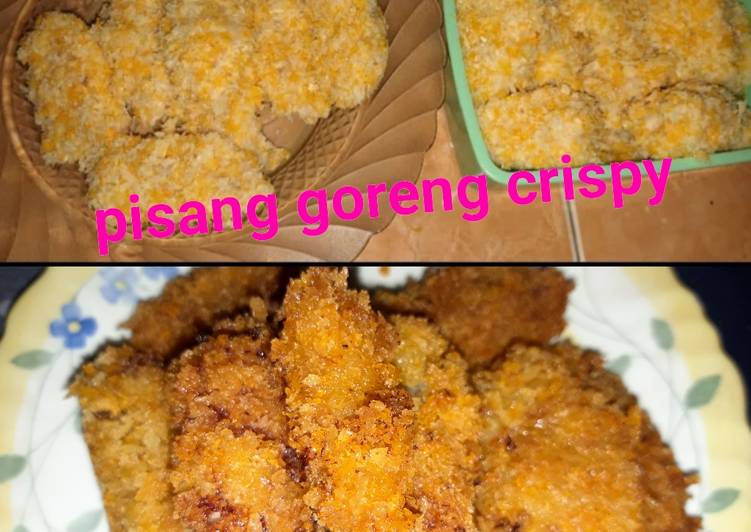 Pisang goreng crispy simple