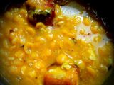 নারকেল ও পনির দিয়ে ছোলার ডাল (Narkel paneer diye cholar dal recipe in Bengali)