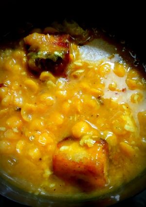 নারকেল ও পনির দিয়ে ছোলার ডাল (Narkel paneer diye cholar dal recipe in Bengali) রেসিপির প্রধান ছবি
