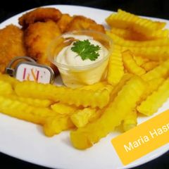 Fish n chips #ramadankitayari #FastFood A picture of Fish n chips #ramadankitayari #FastFood.