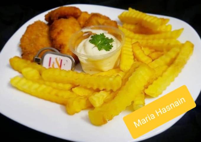 Fish n chips #ramadankitayari #FastFood