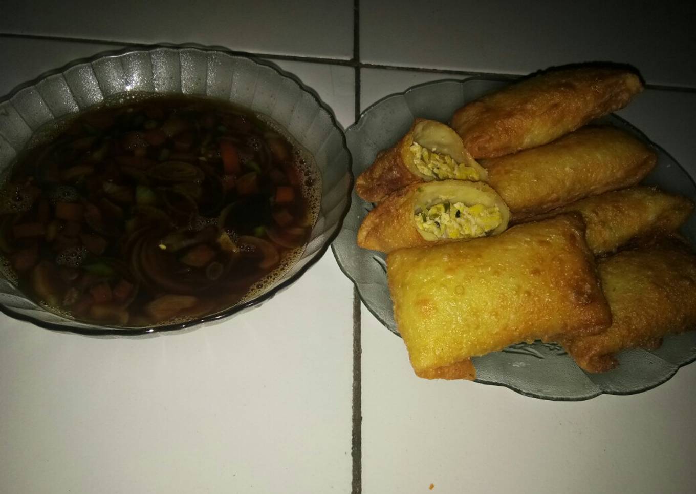 Martabak telor kuah istimewa