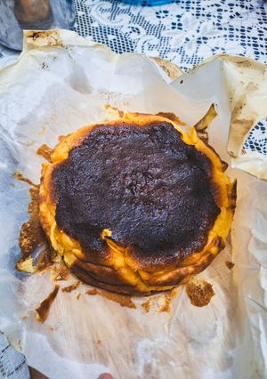Foto resep Basque Burnt Cheesecake