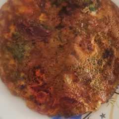 Una foto de Tortilla con Vegetales