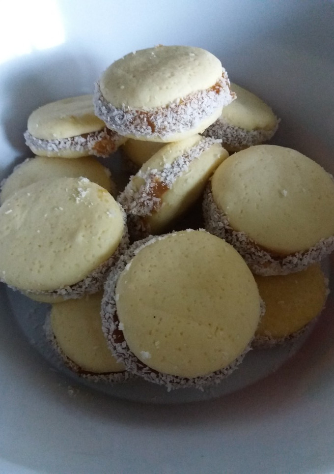 Una foto de Alfajores de maicena