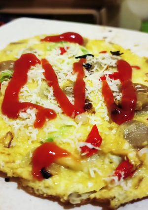 Foto resep Pizza Telur
