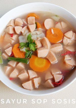 Foto resep Sayur sop sosis