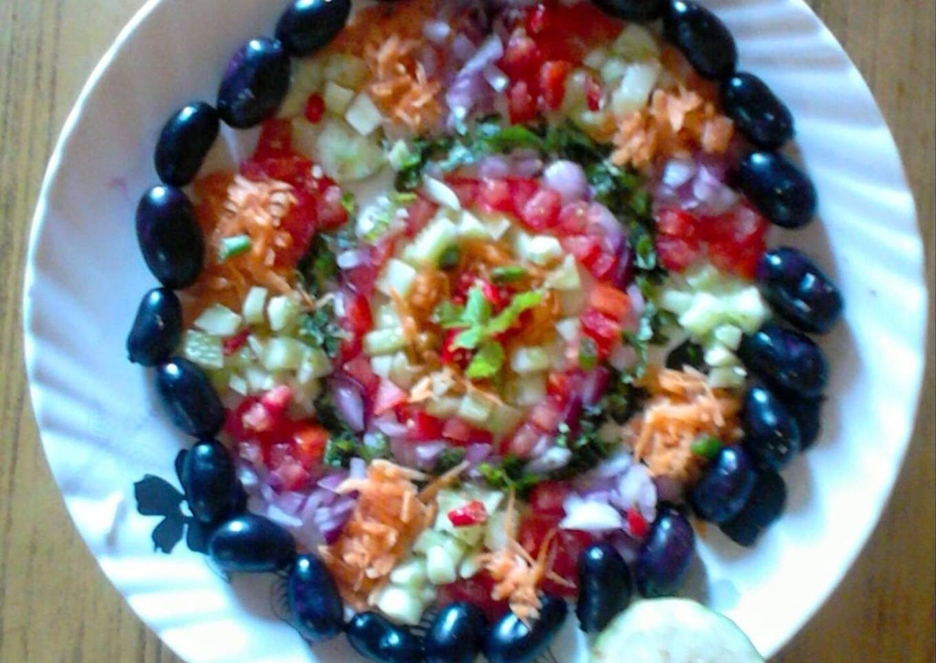 Flower salad