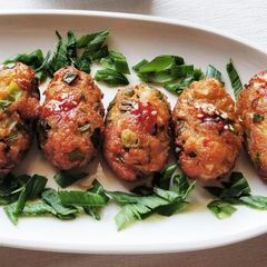 Schezwan cheese fritters A picture of Schezwan cheese fritters.