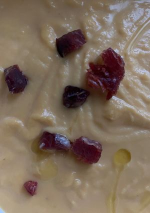 Foto principal de Cremita de calabaza asada con o sin jamón