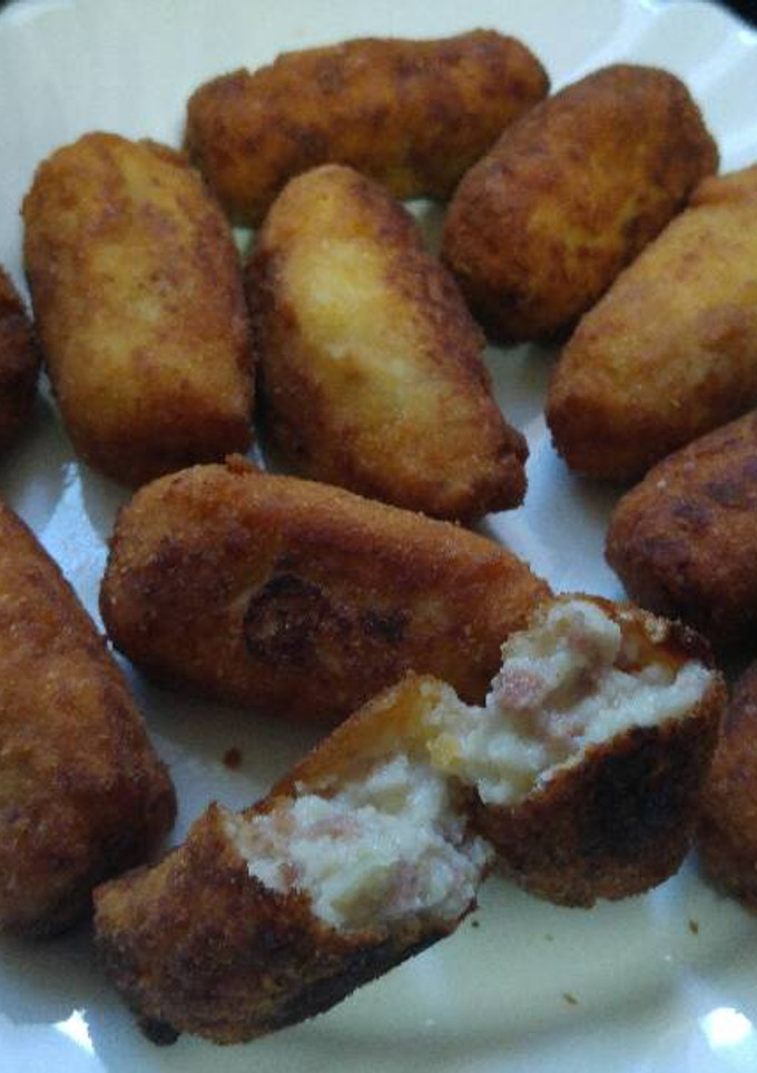 Una foto de Croquetas de jamón