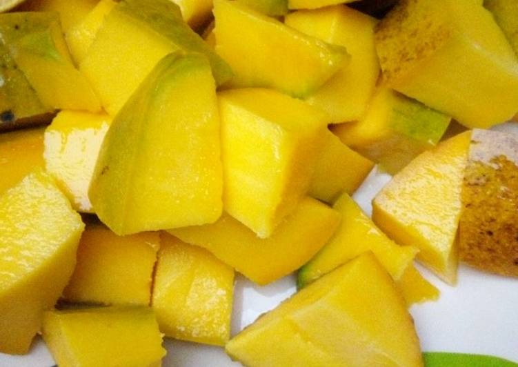 Steps to Make Quick Pitta mango#1post1hope