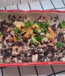 thịt lợn nạc vai, nấm