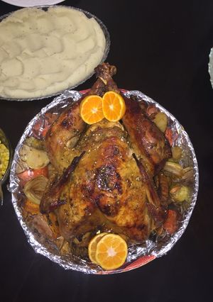 صورة لوصفة ديك رومي بالفرن