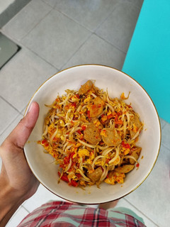 Foto resep Tumis Toge Telur Pedas