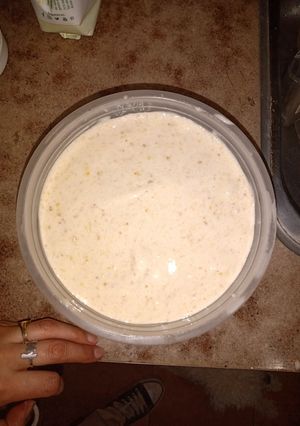 Una foto de Helado de banana casero cremoso