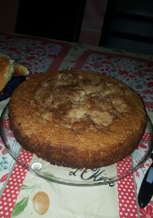 Una foto de Bizcochuelo marmolado fácil 🍰