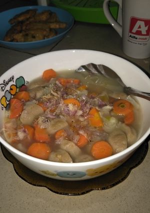 Foto resep Sop Wortel Bakso Sapi