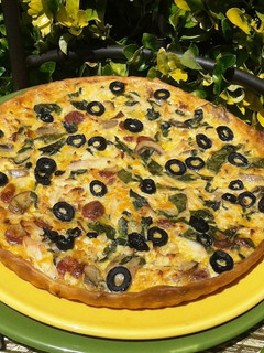 Foto de Tarte de frango com espinafres