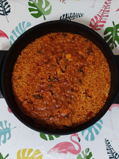 Una foto de Arroz con pulpo