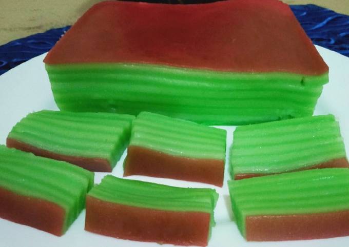 Kue Lapis Aroma Pandan & Daun Jeruk