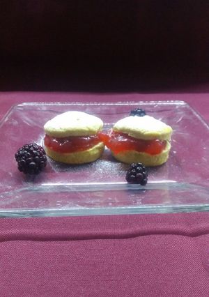 Una foto de Scones dulces