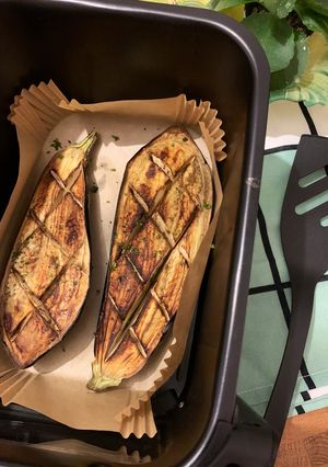 Une photo de ☆Aubergines Rôties à l’Airfryer☆