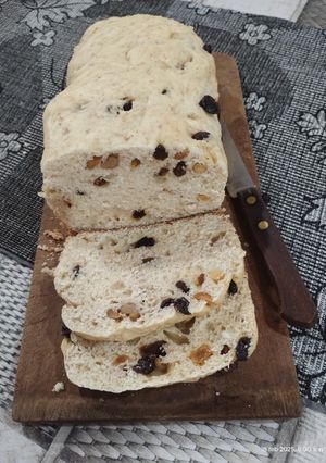 Una foto de Pan de harina de almendras con frutos secos