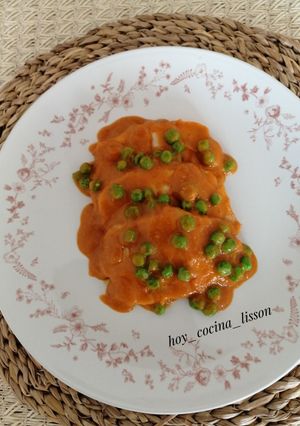 Una foto de Cinta de lomo en salsa