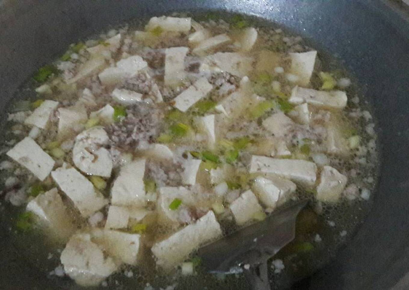 Tahu kuah babi/B2 (non halal)